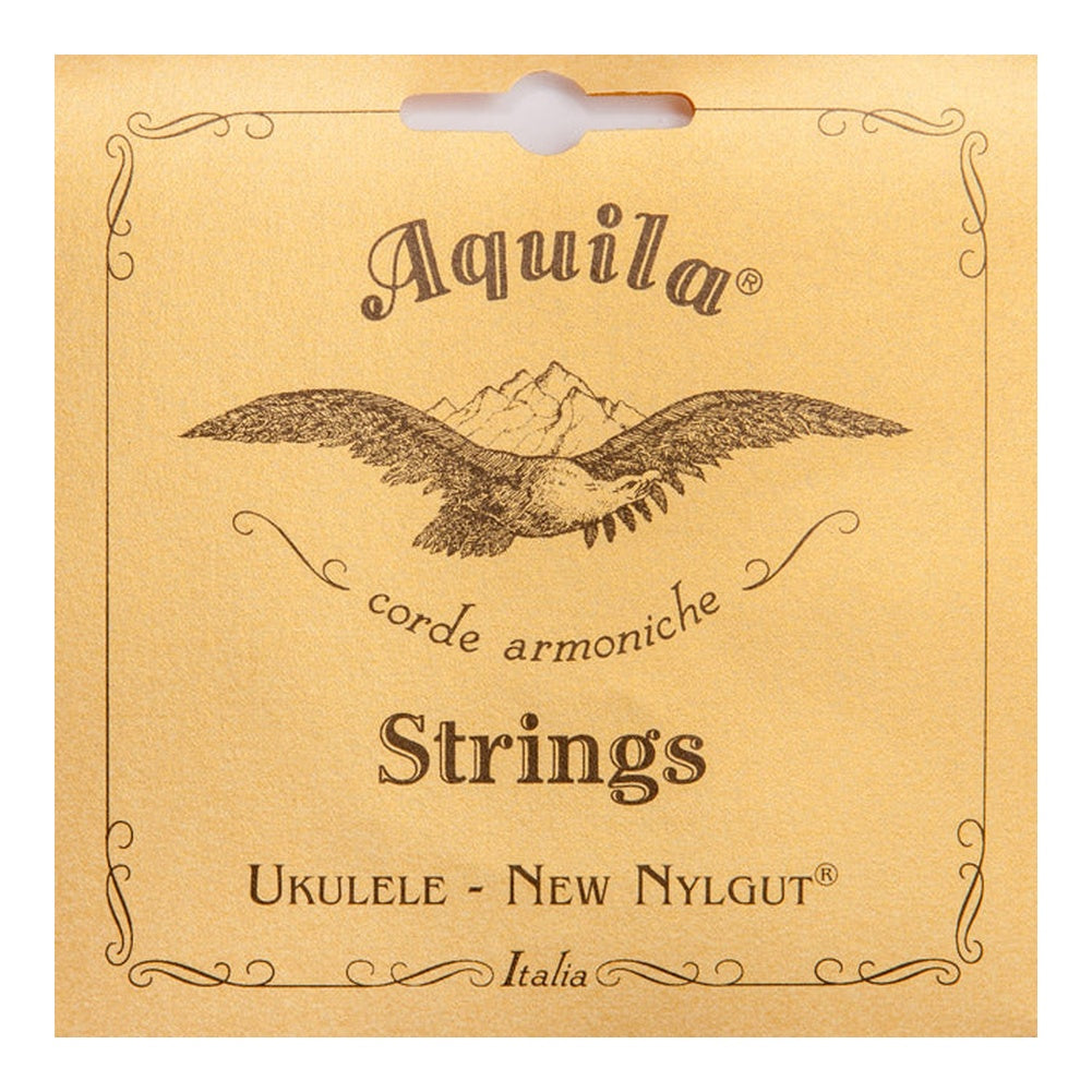Aquila Jeu de cordes pour ukulélé New Nylgut (Soprano, Concert, Ténor, Baryton)
