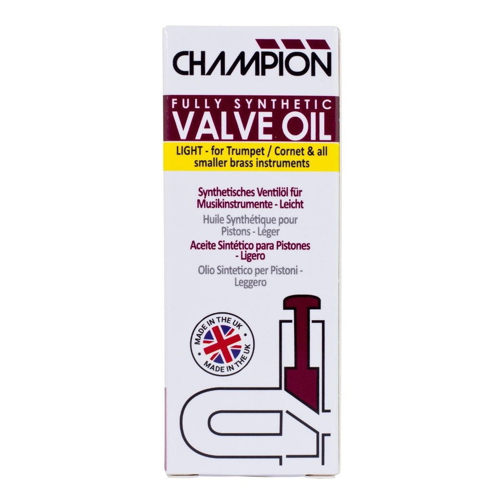Champion Premium Fully Synthetic Valve Oil (Light)