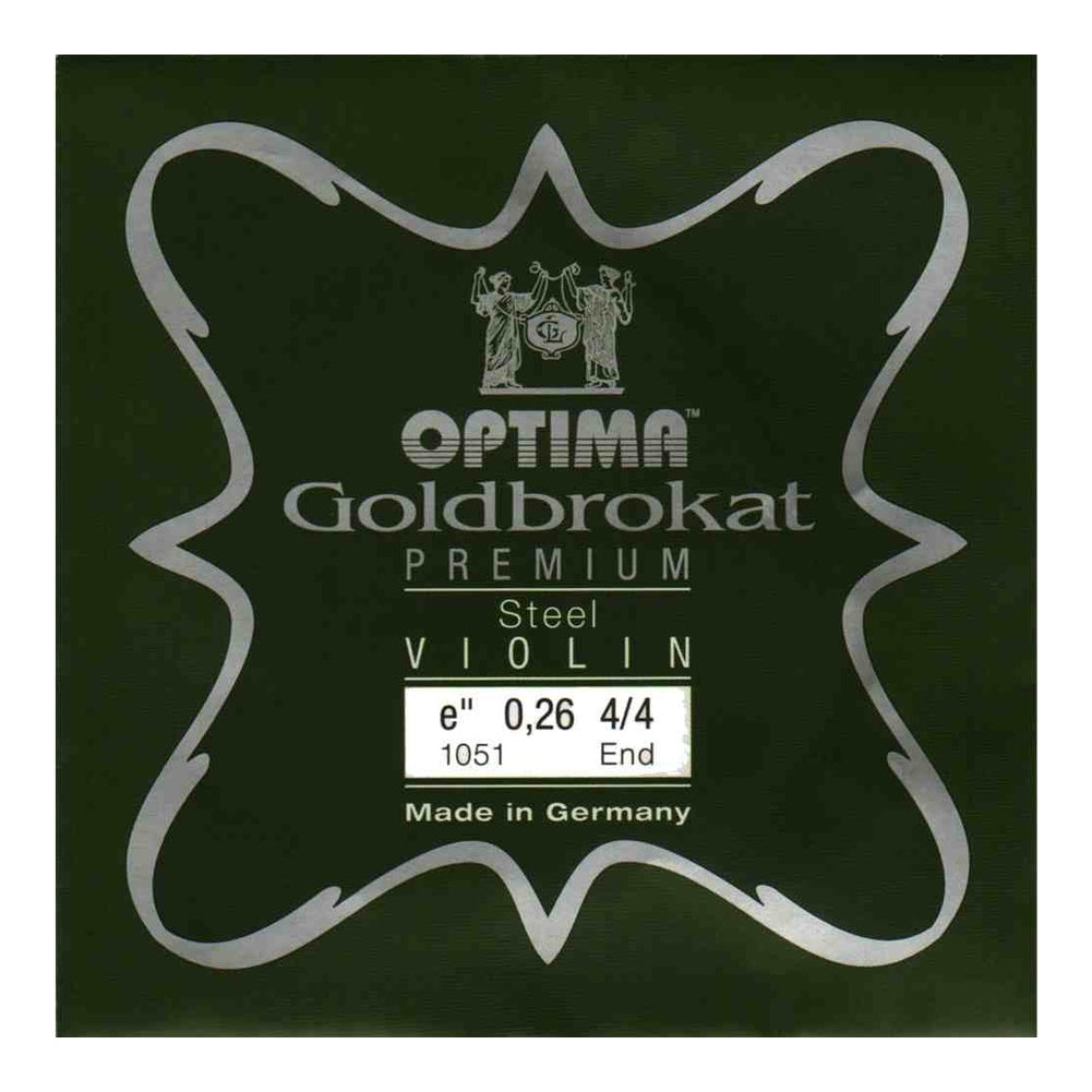 Optima Goldbrokat Premium Violin E String (Ball or Loop End)