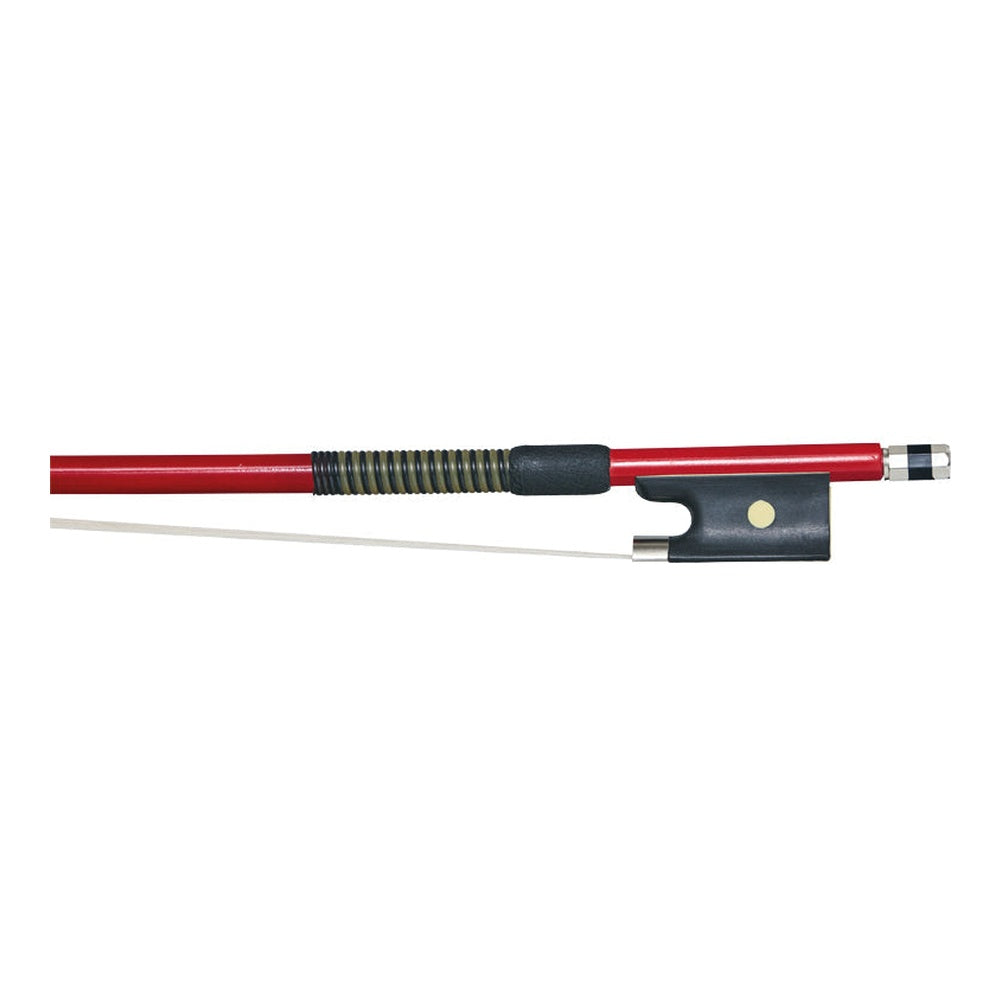 P&H Bows Master Class Student Violin Bow with Easy Re-Hair - 3/4 / Red