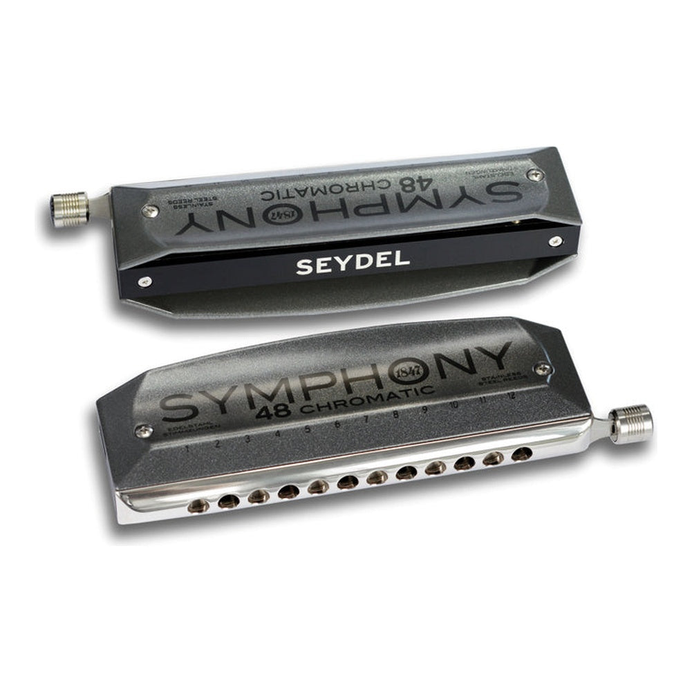 Seydel Symphony 48 Chromatic Harmonica (Magnetic Slider & Steel Reeds)