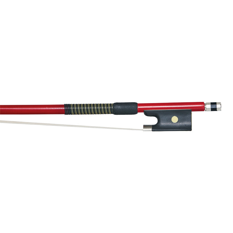 Master Class Student Violin Bow - Easy Re-Hair, Coloured Durable Fibreglass, Various Sizes