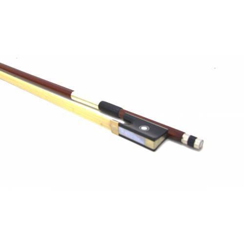High Quality Round Brazilwood Violin Bow (4/4 Size) with Ebony Frog