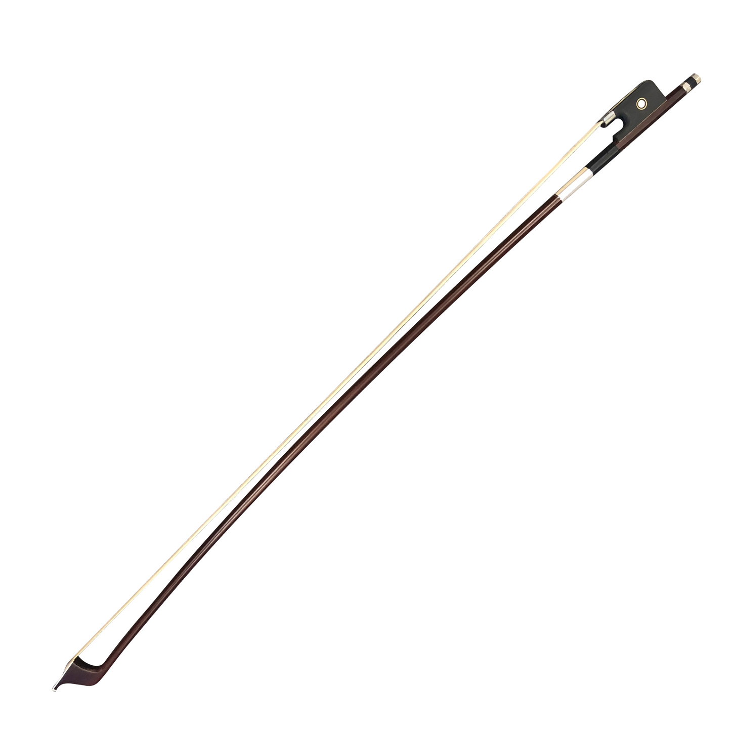 Round Brazilwood Cello Bow: Superior Playability (4/4 Size)