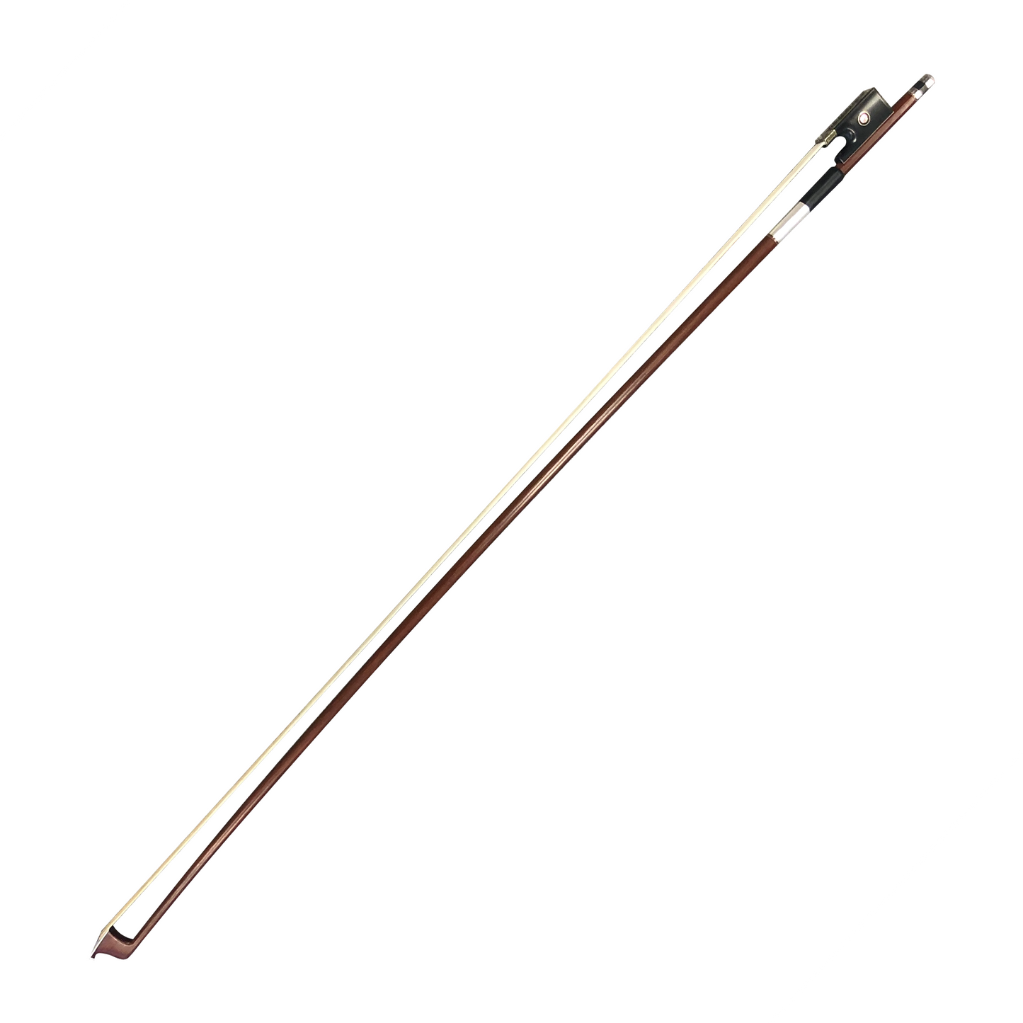 Deluxe Brazilwood Violin Bow (4/4 Size) with Ebony Frog