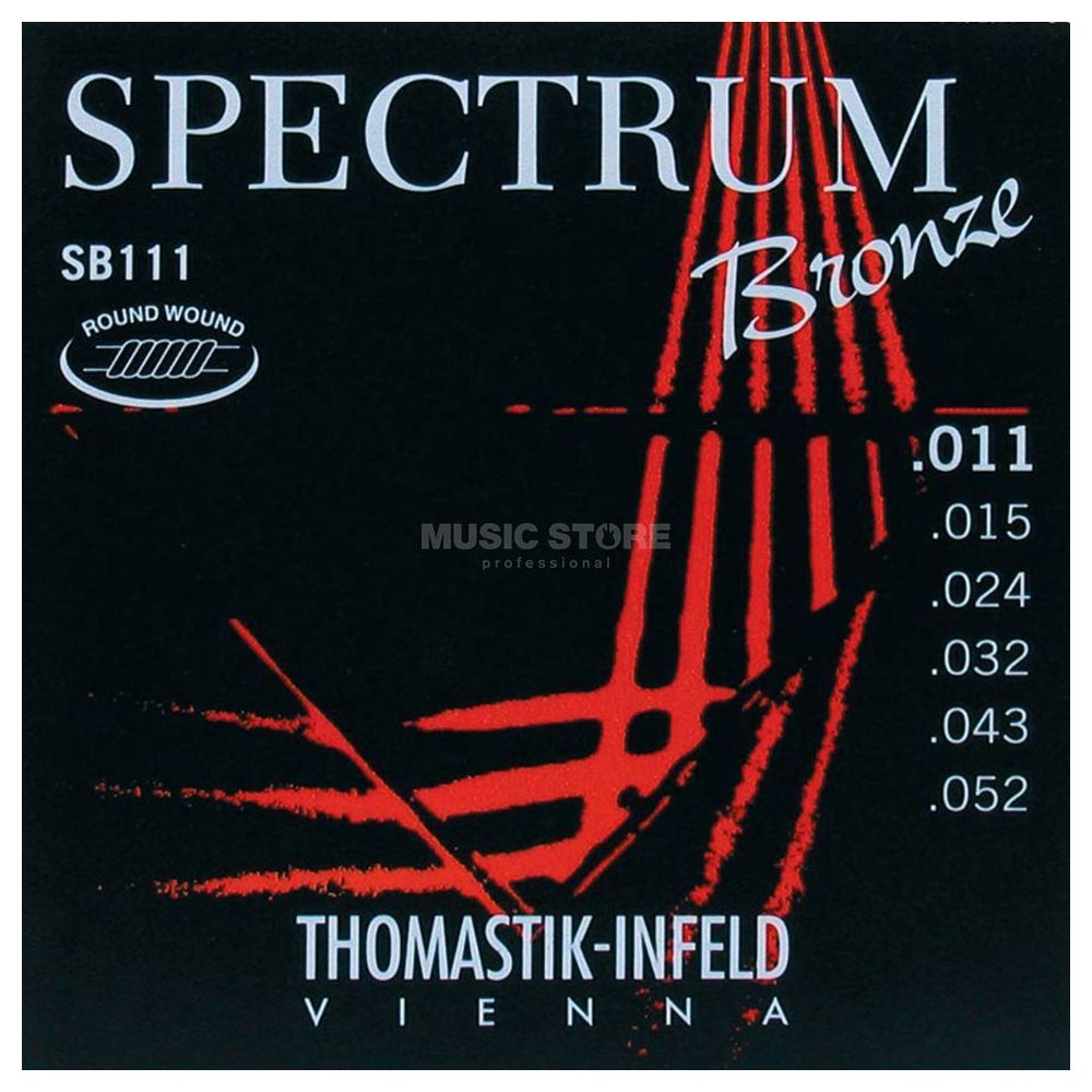 Spectrum Bronze Acoustic Guitar String Set