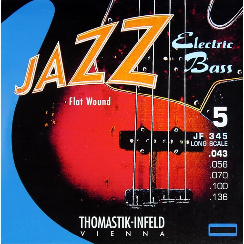Jazz Flat Wound Bass Guitar Strings