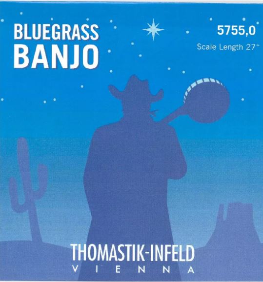 Cordes simples pour banjo Bluegrass