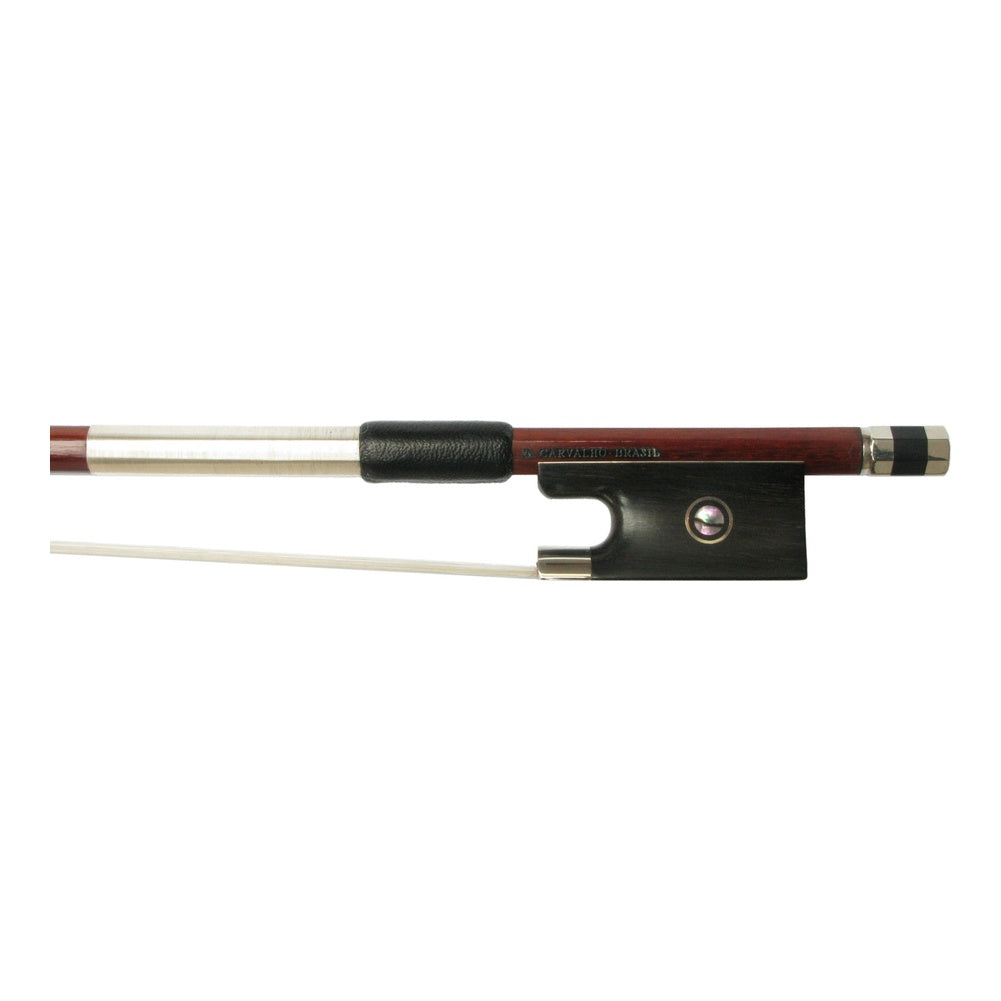 Arcos Brasil Pernambuco Violin Bow (1/2 Size, Nickel-Mounted Round Stick)