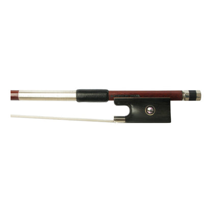 Arcos Brasil Pernambuco Violin Bow (1/2 Size, Nickel-Mounted Round Stick)