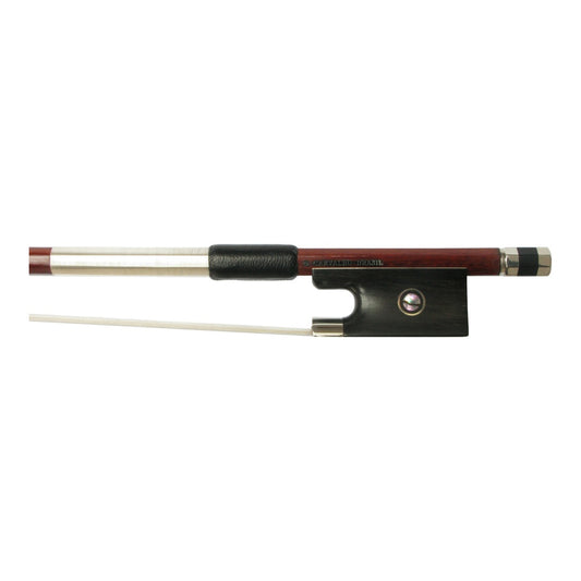 Arcos Brasil Pernambuco Violin Bow (1/2 Size, Nickel-Mounted Round Stick)
