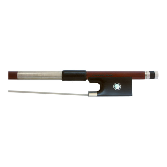 Arcos Brasil 1/2 Pernambuco Violin Bow (Silver, Round Stick)
