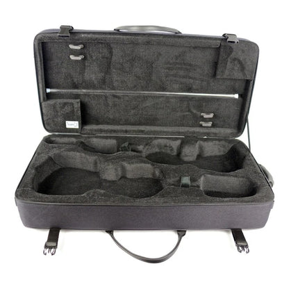 Étui double classique pour violon et alto de 41,5 cm