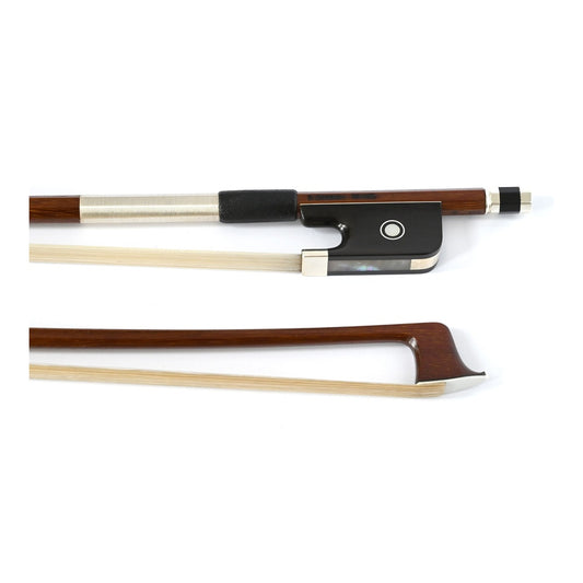 Arcos Brasil Ipe Viola Bow (Silver Mounted, Round Stick)
