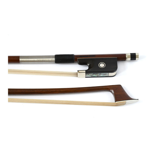 Arcos Brasil Ipe Cello Bow (3/4 Size, Nickel Mounted, Round Stick)