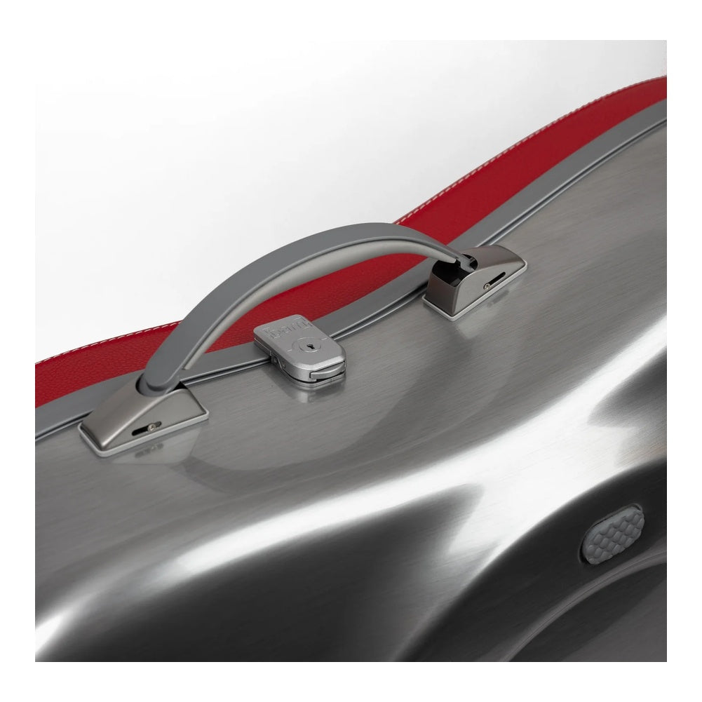 Étui pour violoncelle L'Etoile Hightech Slim (dessus en cuir véritable)