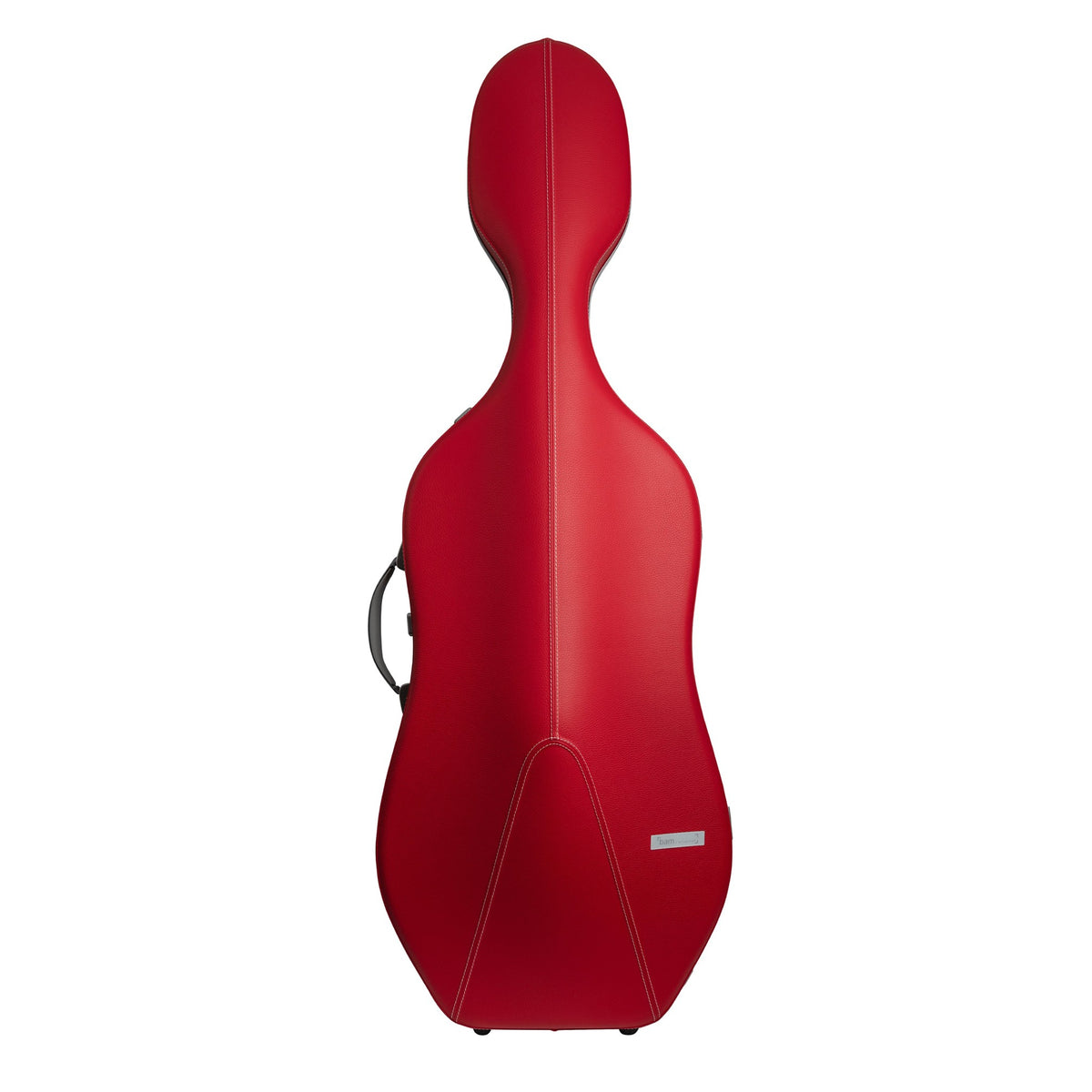 Bam L'Etoile Hightech Slim Cello Case (Real Leather Top) - Red