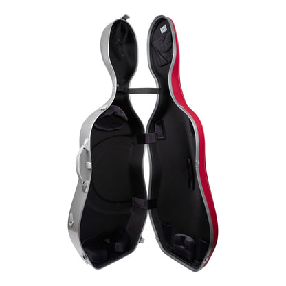 Étui pour violoncelle L'Etoile Hightech Slim (dessus en cuir véritable)