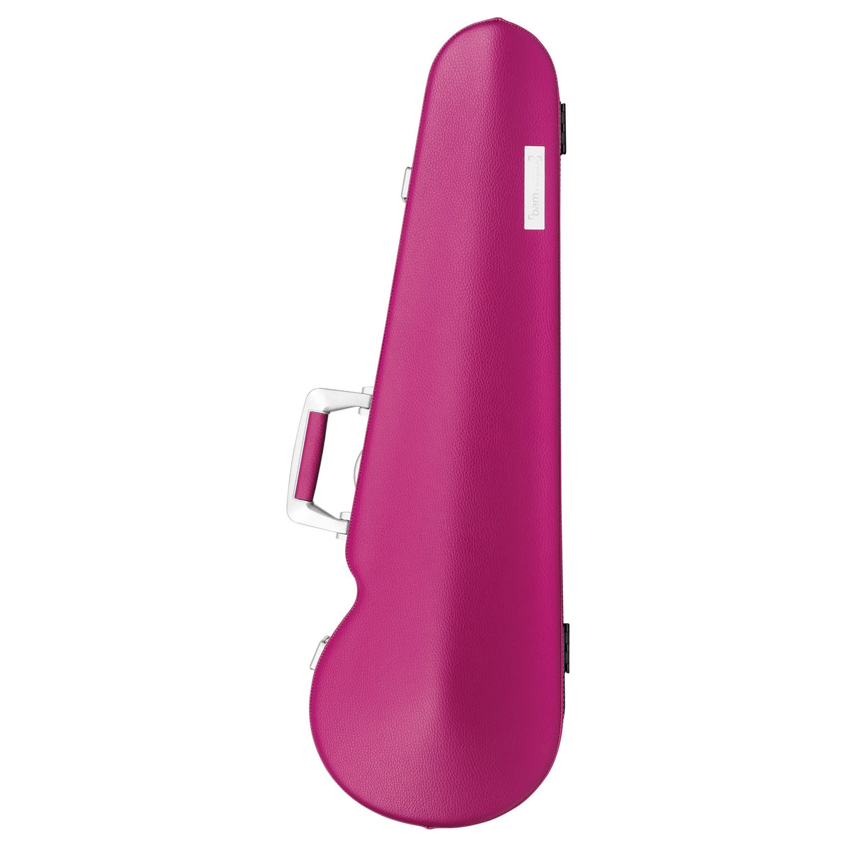 Bam L’Etoile Hightech Contoured Violin Case (Real Leather Top) - Raspberry Red