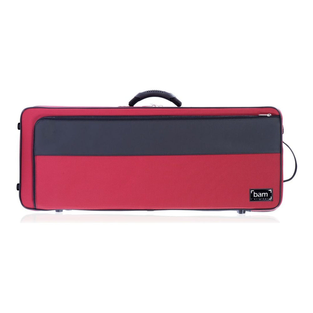 Bam Artisto Viola Case (Available in 40cm, 41.5cm, 43cm) - Red / 43cm