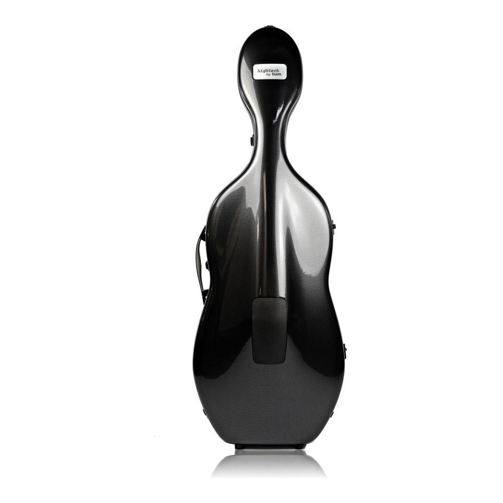 Bam Hightech Adjustable 4/4 Cello Case (Fits Large Models) - Black Carbon