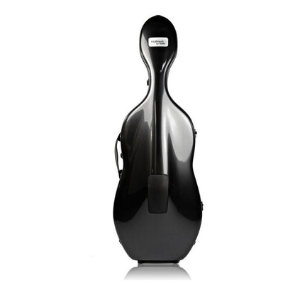Bam Hightech Adjustable 4/4 Cello Case (Fits Large Models) - Black Carbon