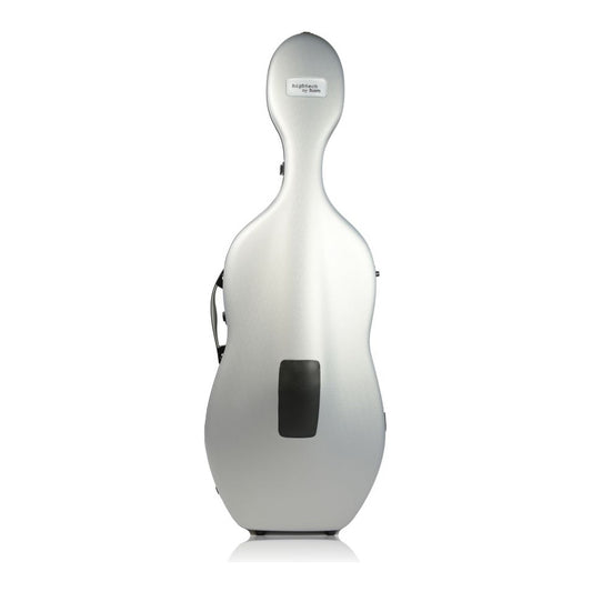 Bam Hightech Adjustable 4/4 Cello Case (Fits Large Models) - Metallic Silver