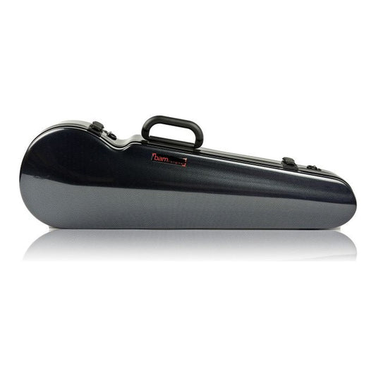 Bam Hightech Contoured Viola Case (Ultralight & Adjustable) - Black Carbon