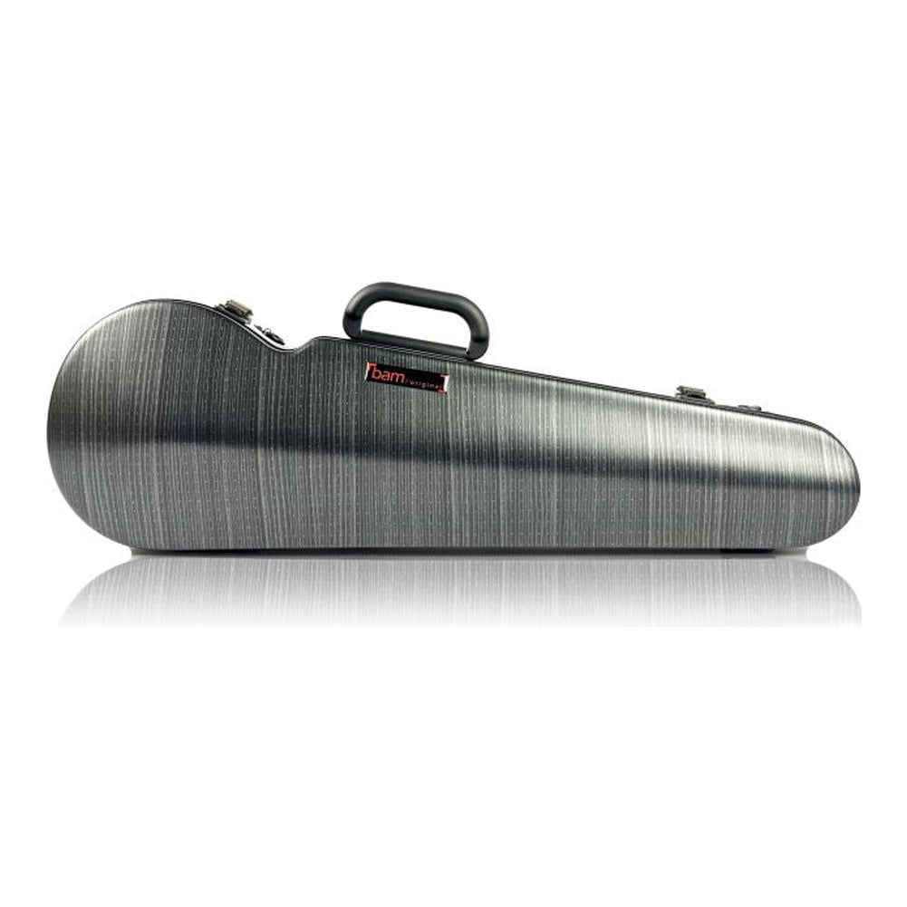 Bam Hightech Contoured Viola Case (Ultralight & Adjustable) - Black Lazure