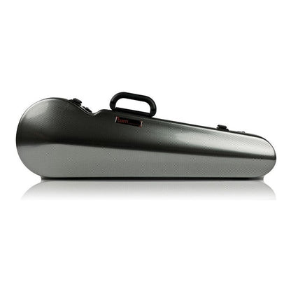 Bam Hightech Contoured Viola Case (Ultralight & Adjustable) - Silver Carbon