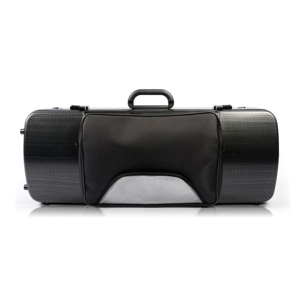 Bam Hightech Oblong Viola Case (With or Without Pocket) - With pocket / Black Lazure
