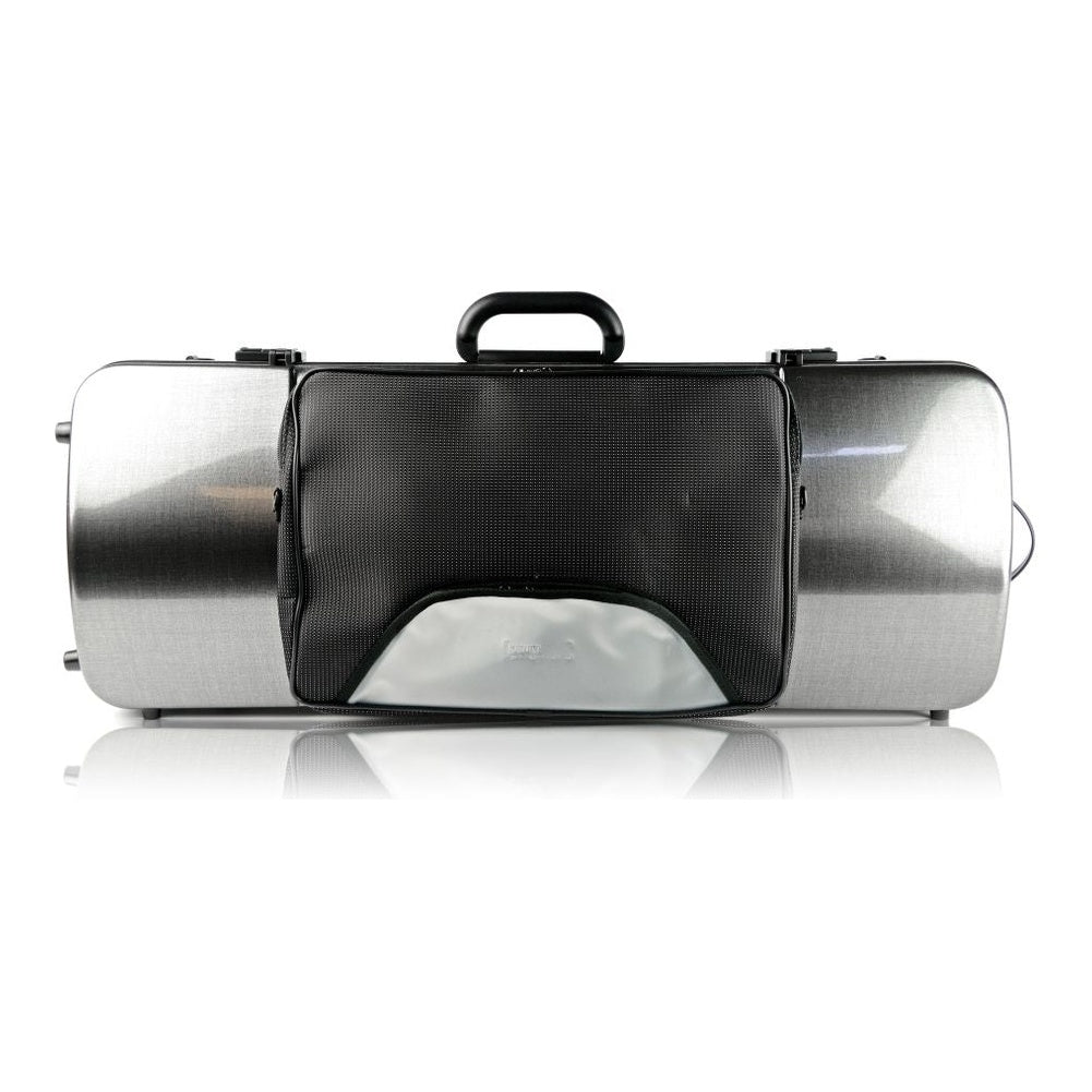 Bam Hightech Oblong Viola Case (With or Without Pocket) - With pocket / Tweed