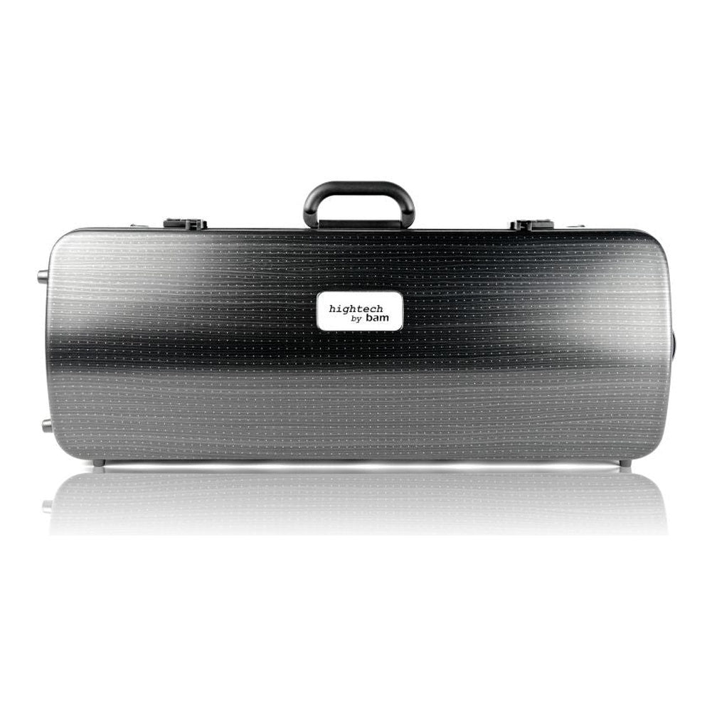 Bam Hightech Oblong Viola Case (With or Without Pocket) - Without pocket / Black Lazure