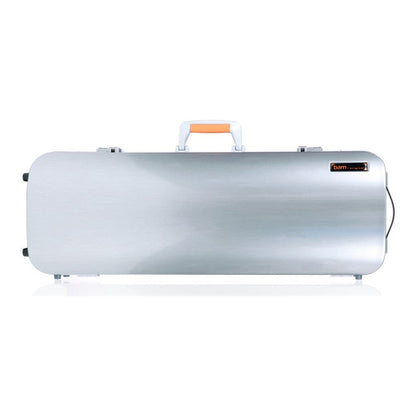 Bam La Defense Hightech Compact Viola Case (Strong & Durable Design) - Brushed Aluminum