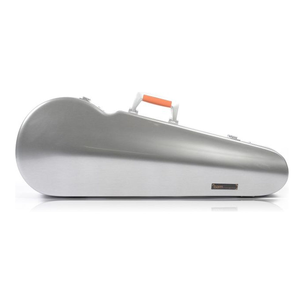 Bam La Defense Hightech Contoured Viola Case (Ultralight 1.9kg) - Brushed Aluminum