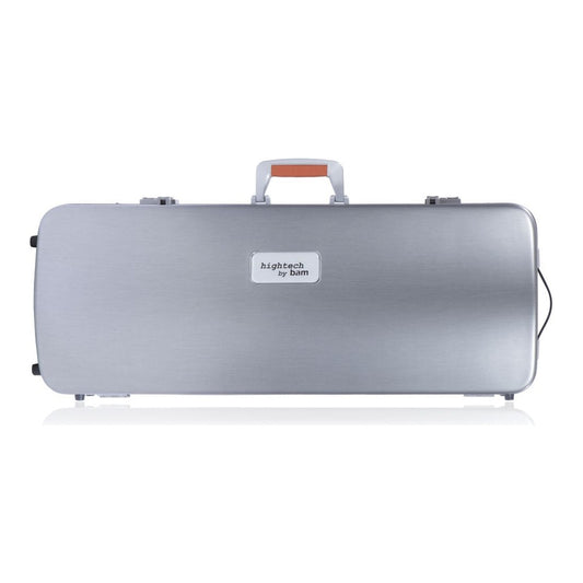 Bam La Defense Hightech Oblong Viola Case (Ultralight 2.6kg) - Brushed Aluminum