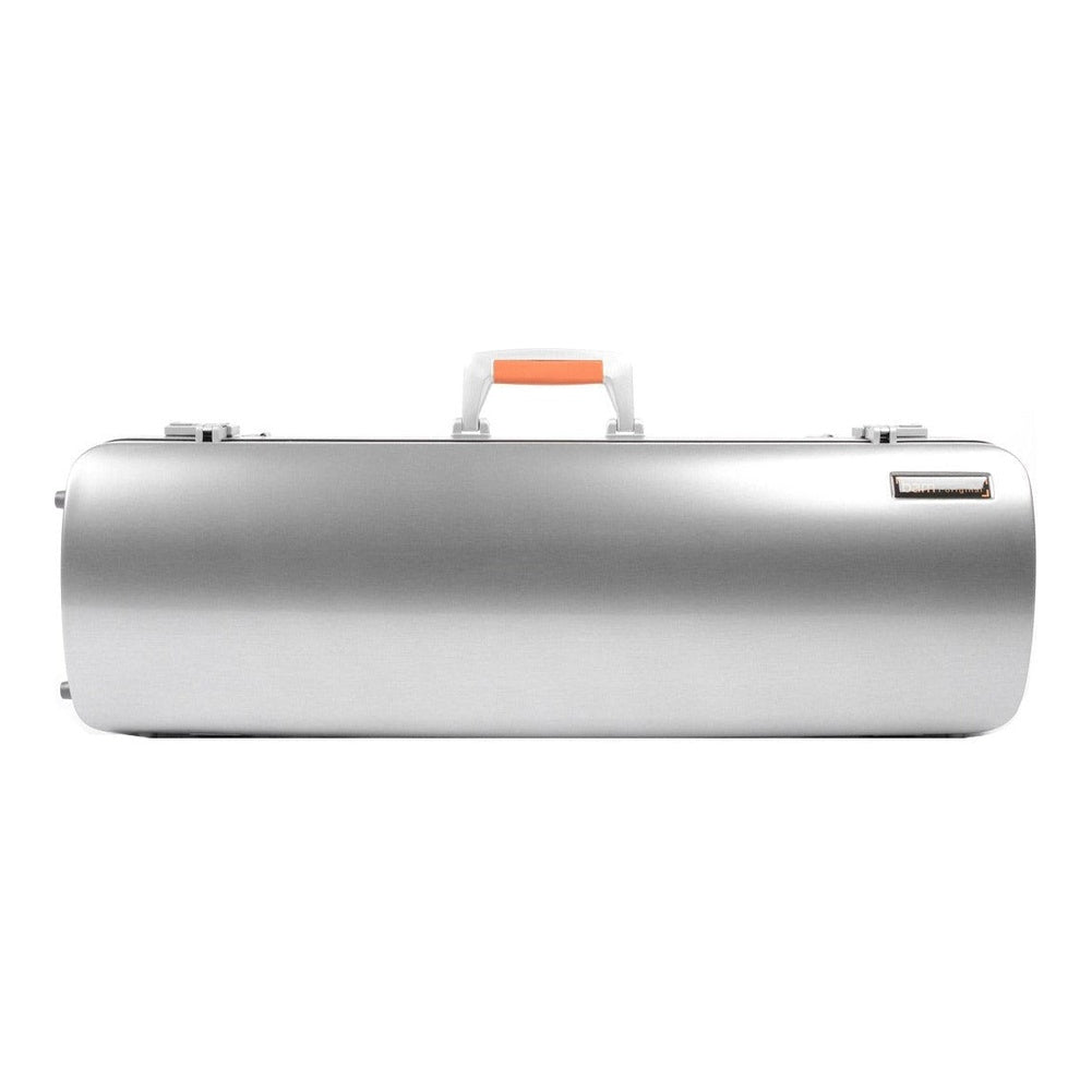 Bam La Defense Hightech Oblong Violin Case (Without Pocket) - Brushed Aluminum