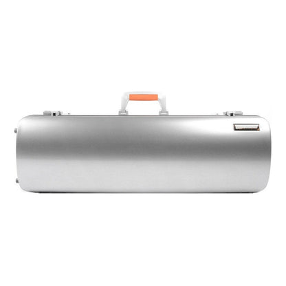 Bam La Defense Hightech Oblong Violin Case (Without Pocket) - Brushed Aluminum