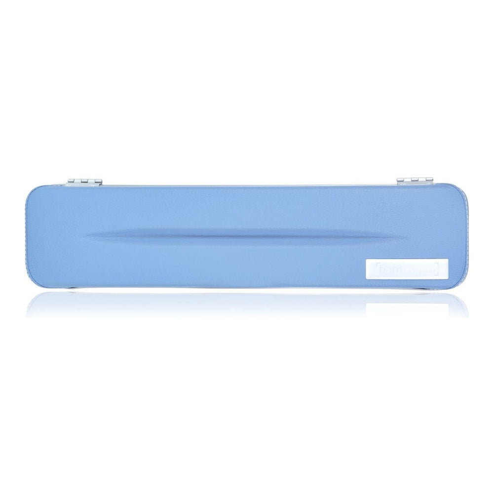 Bam L'Etoile Hightech Flute Case (Real Leather Top) - Sky Blue