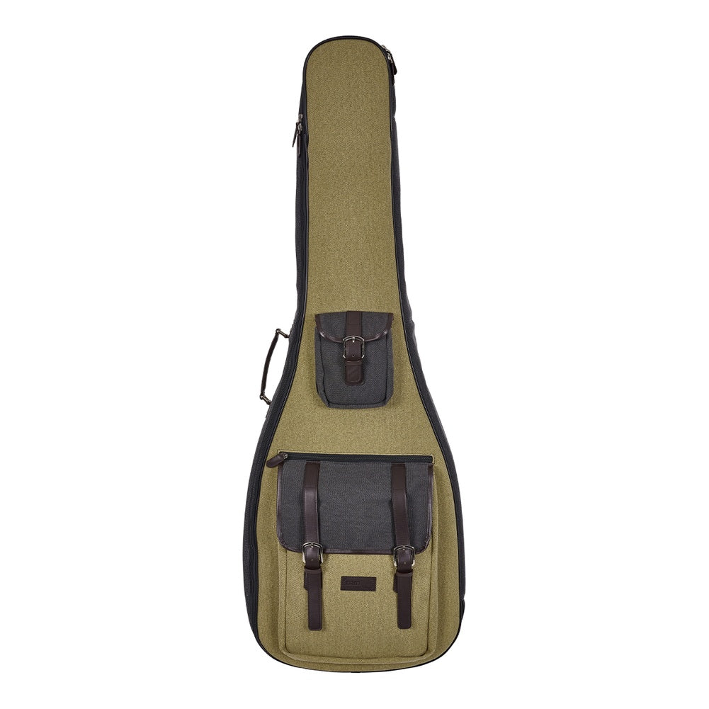 Bam Nashville Guitar Cover (Grey & Beige Caneva Fabric) - Bass