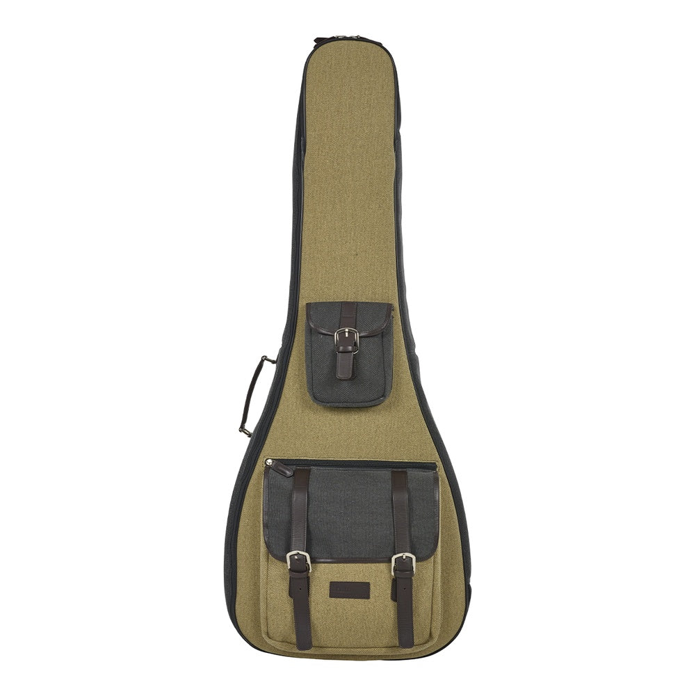 Bam Nashville Guitar Cover (Grey & Beige Caneva Fabric) - Electric