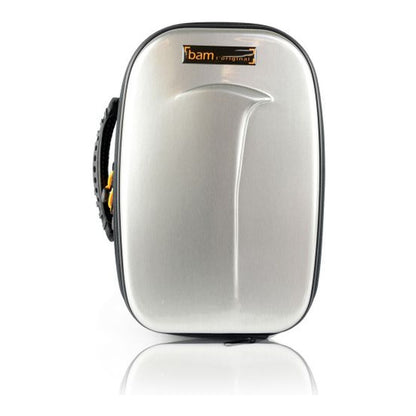 Bam New Trekking 1 Bb Clarinet Case (Ballistic Fabric) - Brushed Aluminum