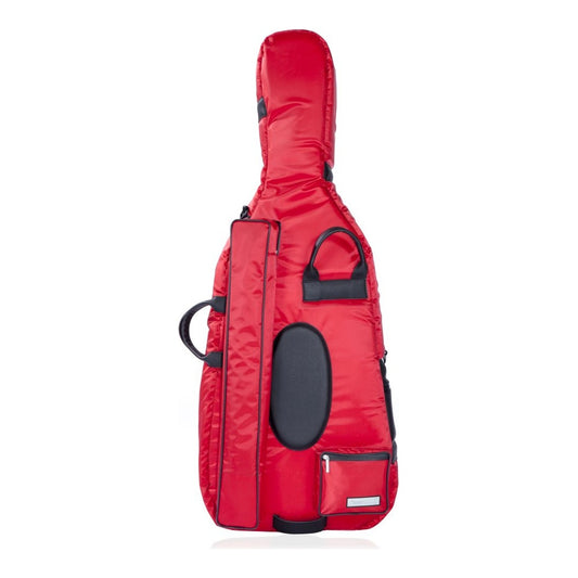 Bam Performance Cello Case (Soft & Light 2.2kg) - Cranberry Red