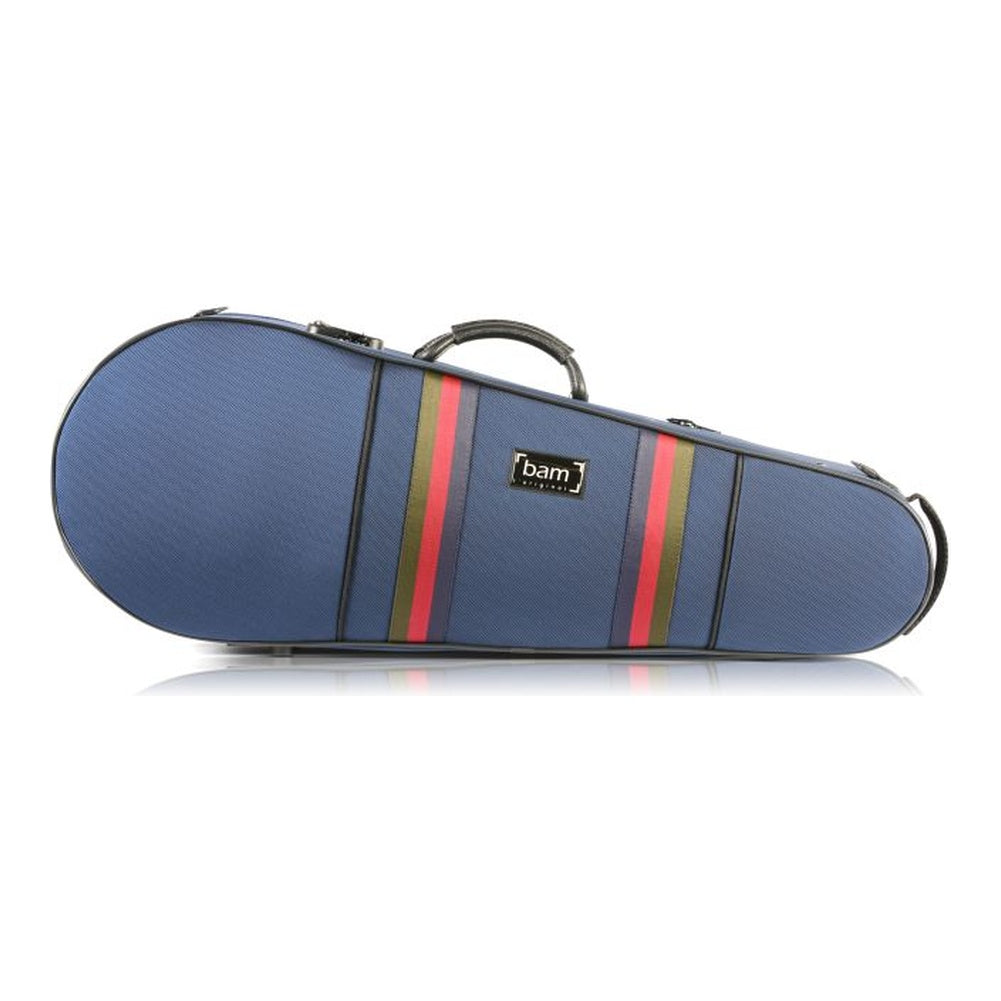 Bam Saint Germain Stylus Contoured Viola Case (Ballistic Fabric) - Blue