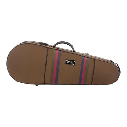Bam Saint Germain Stylus Contoured Viola Case (Ballistic Fabric) - Chocolate