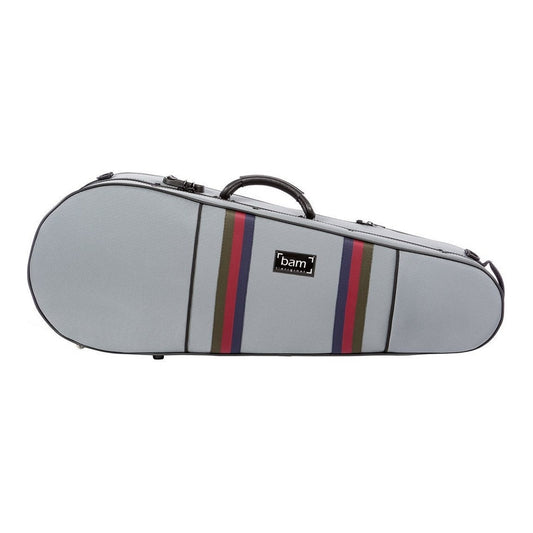 Bam Saint Germain Stylus Contoured Viola Case (Ballistic Fabric) - Grey
