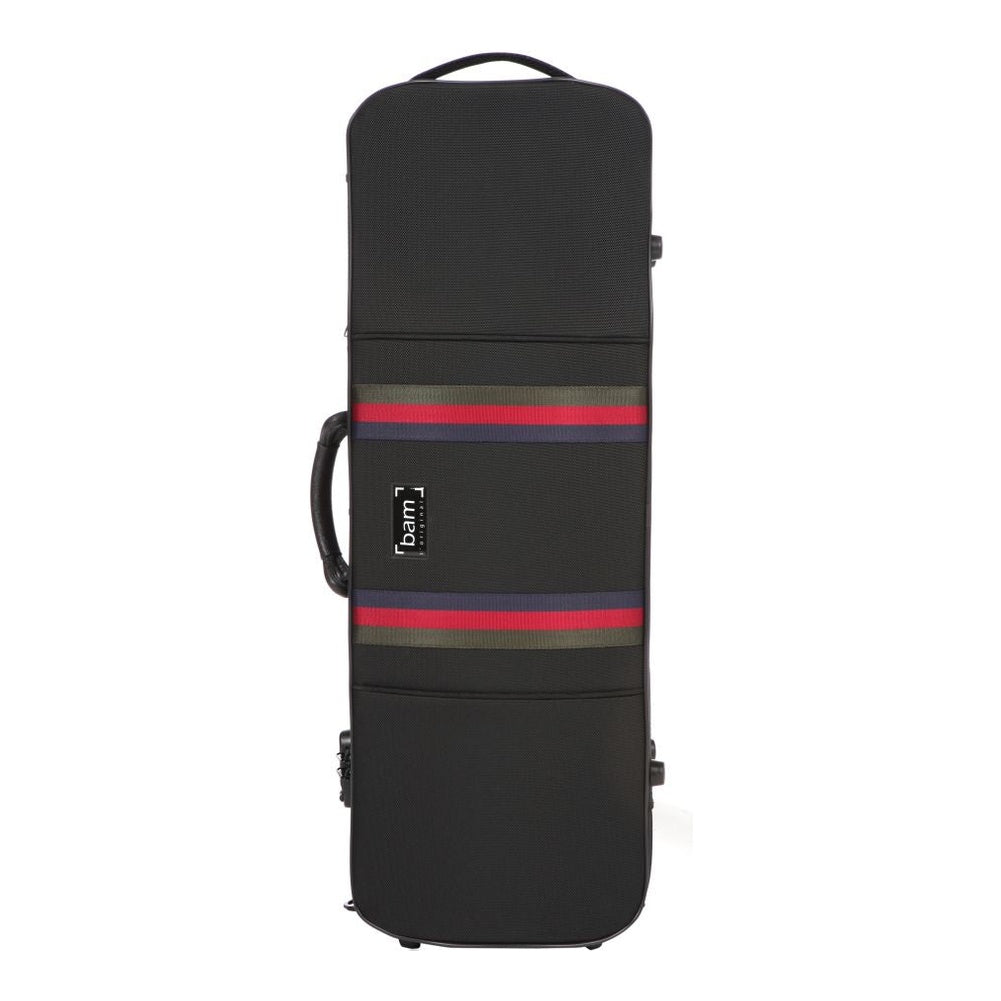 Bam Saint Germain Stylus Oblong Viola Case (40 cm / 15 3/4") - Black