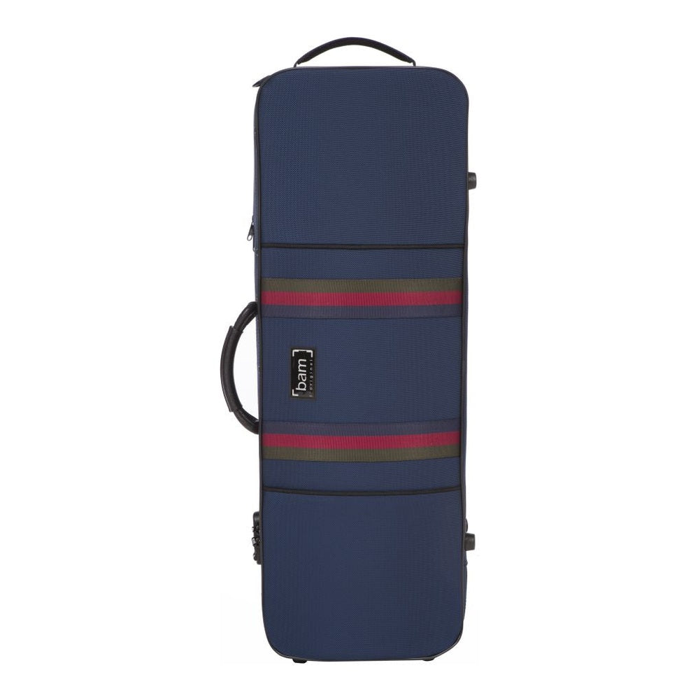 Bam Saint Germain Stylus Oblong Viola Case (40 cm / 15 3/4") - Blue