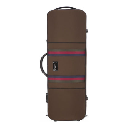 Bam Saint Germain Stylus Oblong Viola Case (40 cm / 15 3/4") - Chocolate