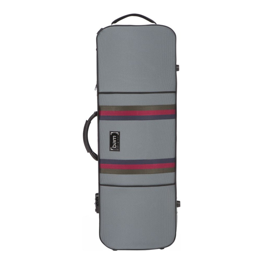 Bam Saint Germain Stylus Oblong Viola Case (40 cm / 15 3/4") - Grey